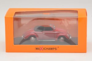 Volkswagen Hebmuller Кабриолет Червен Maxichamps 1:43 940052131 Метал — снимка 5 от 5