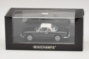 Volkswagen Karmann Ghia Черен с бял покрив Minichamps 1:43 430050224 Метал — снимка 5 от 5