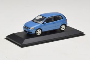 Volkswagen Polo 9N3 Син Minichamps 1:43 POLO001 Метал — снимка 2 от 5