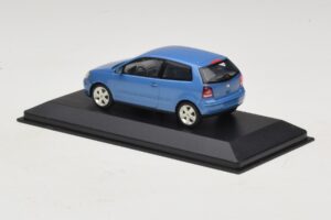 Volkswagen Polo 9N3 Син Minichamps 1:43 POLO001 Метал — снимка 3 от 5